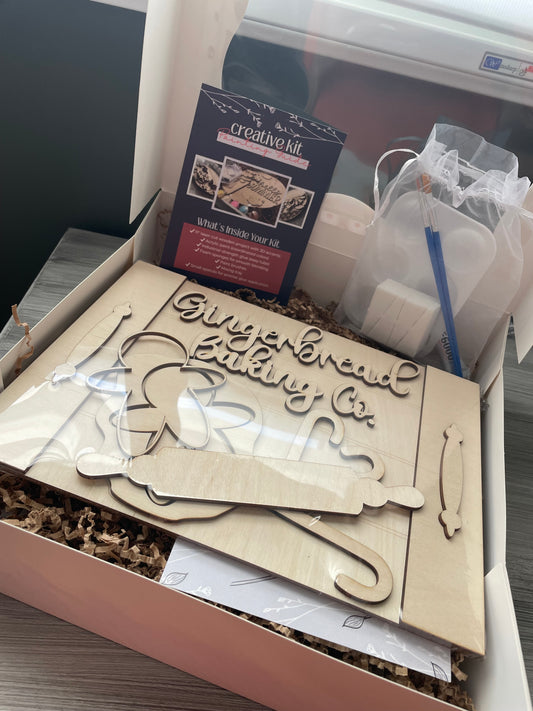 Creative Kit: Gingerbread Baking Co Tray