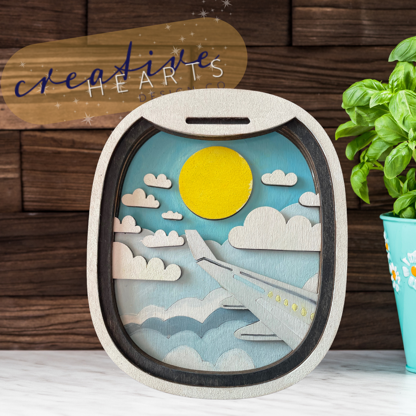 Creative Kit: Shadowbox Plane Window