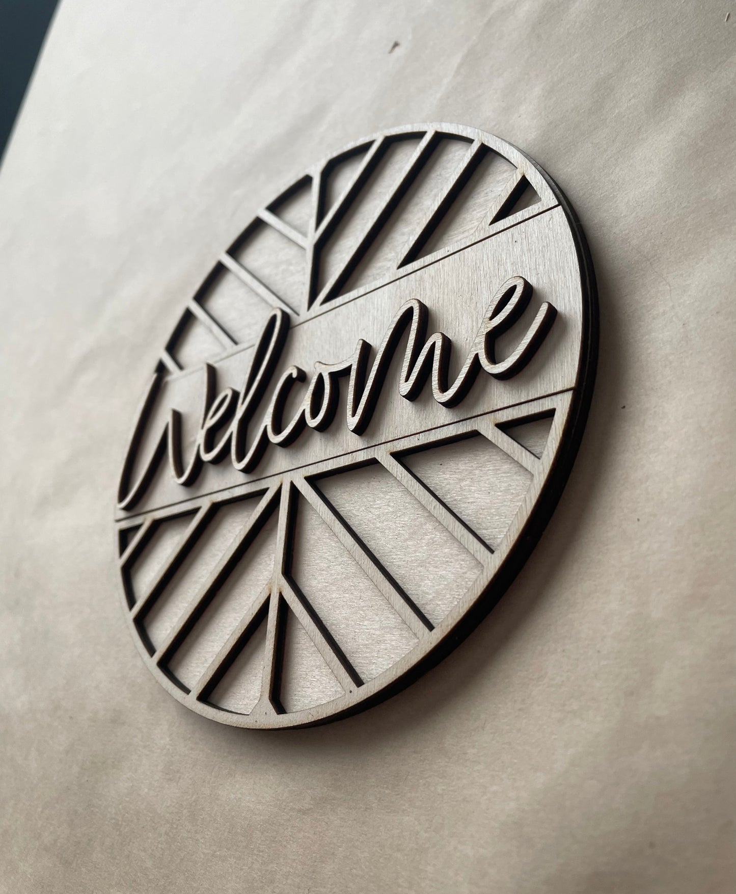 Creative Kit: Chevron Welcome Sign