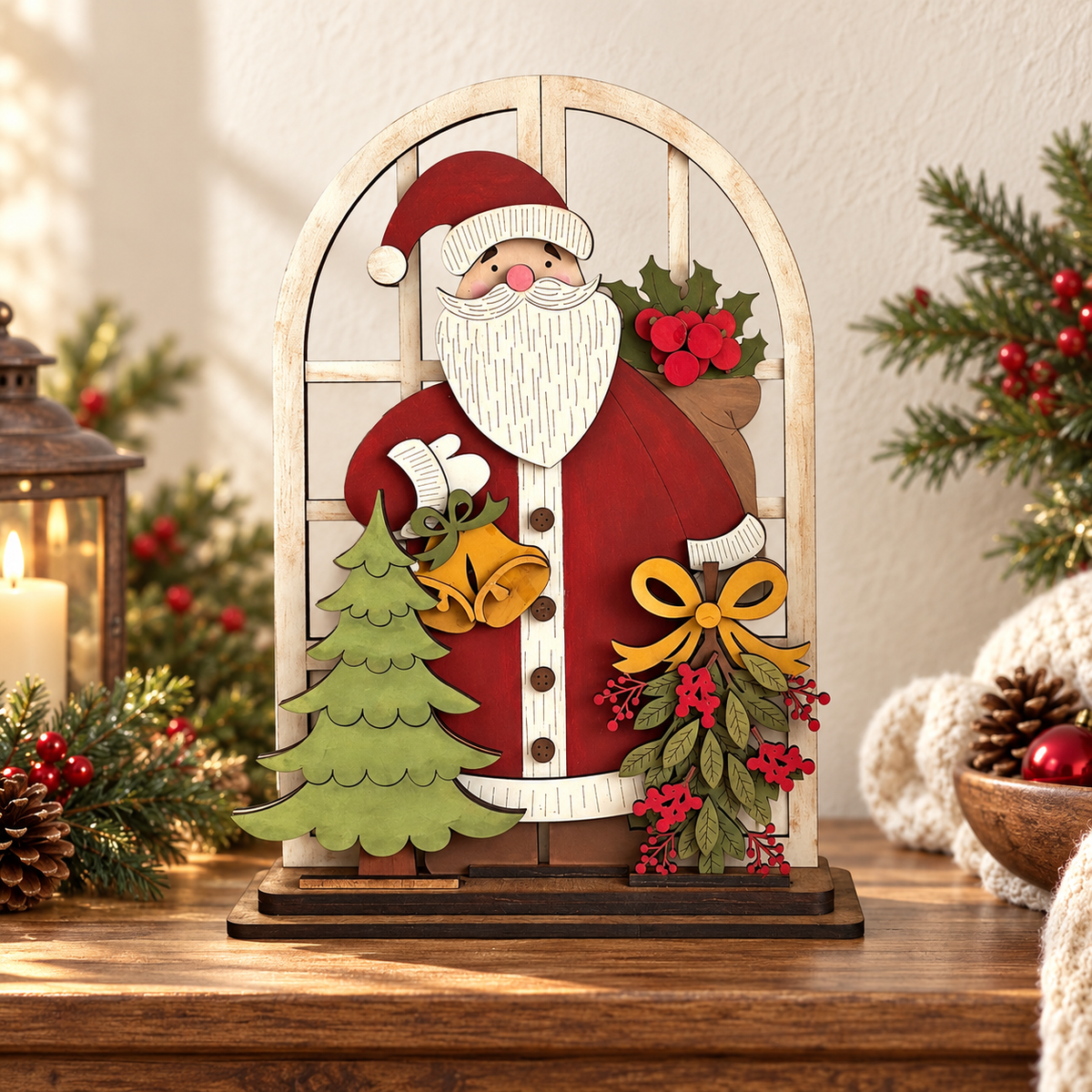 The Classic Santa Trio