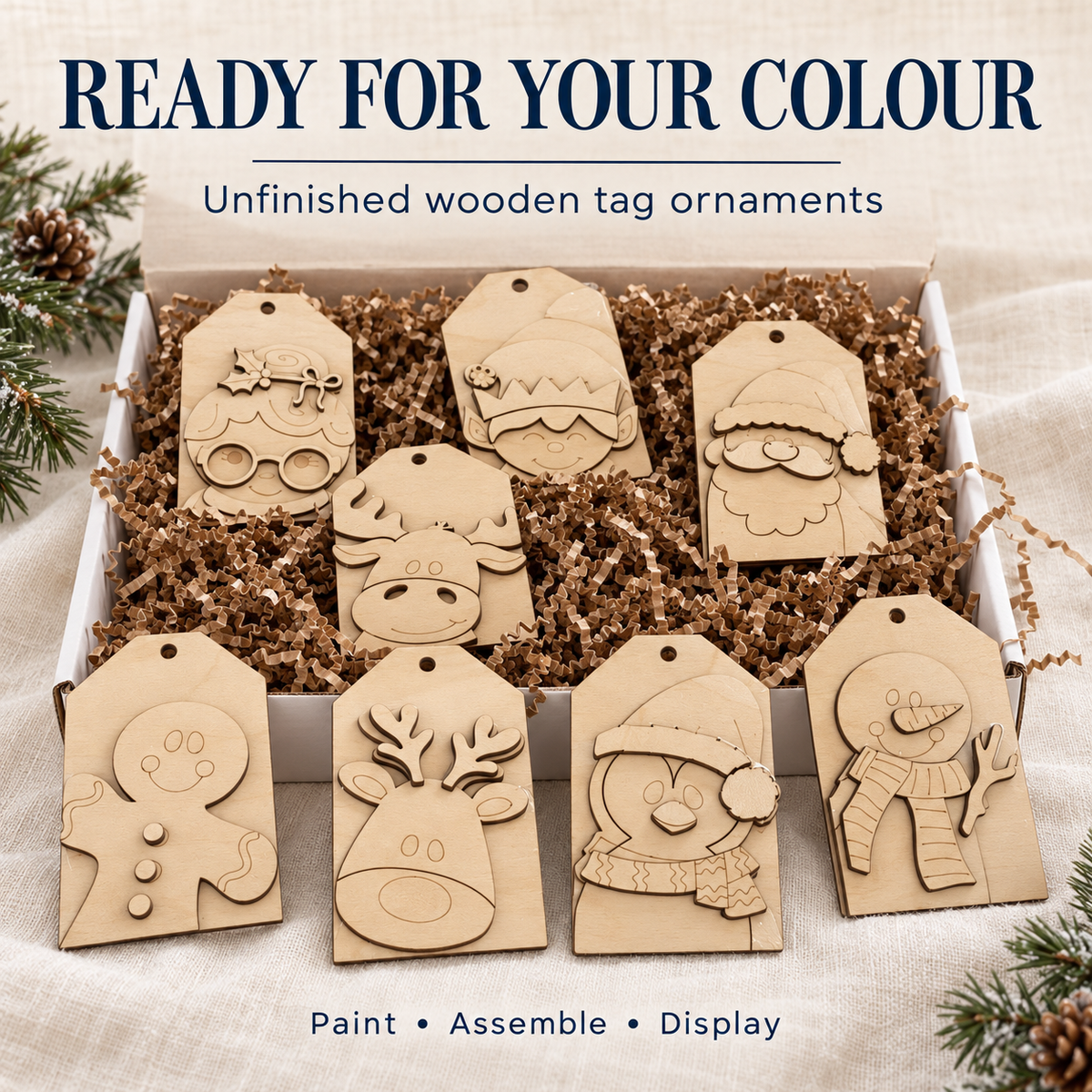 Tag Ornaments Kit