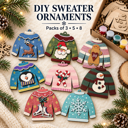 Sweater Ornaments Kit