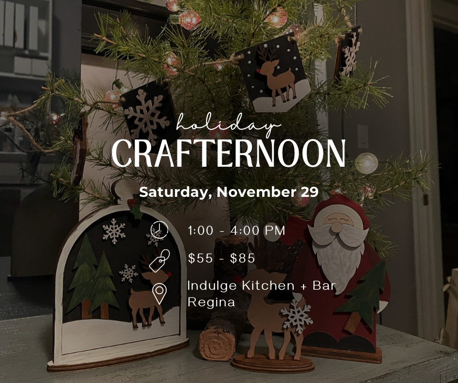 November 29 - Indulge Kitchen + Bar