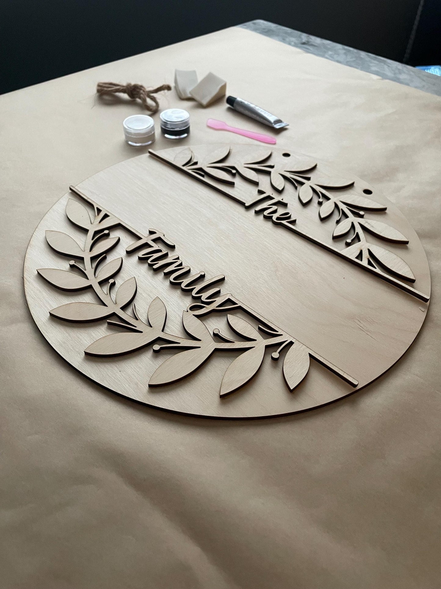 Creative Kit: Family Name Sign