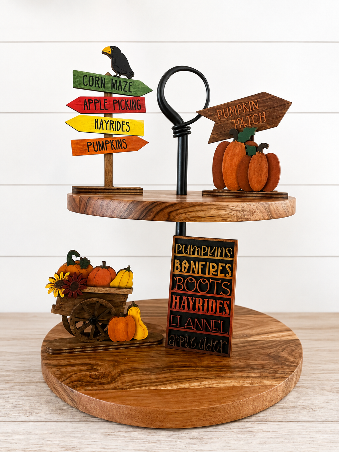 Autumn Tiered Tray Collection
