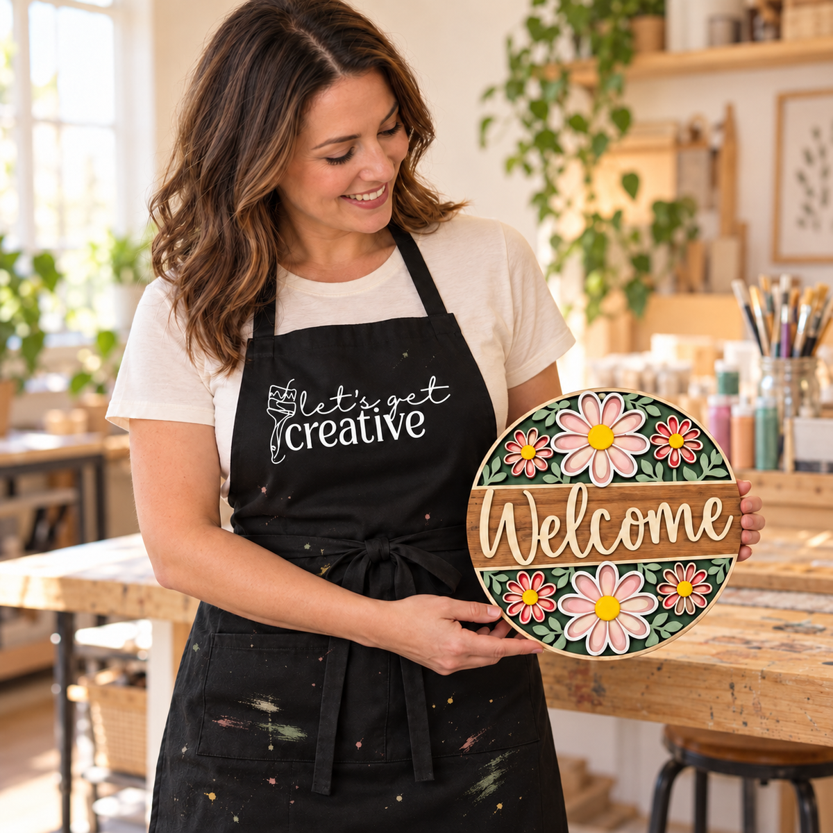 Let’s Get Creative Apron