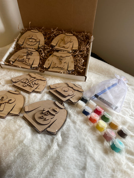 Sweater Ornaments Kit