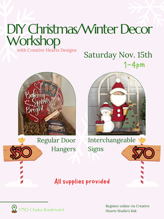 November 15 - Holiday Creative pARTy at Handmade