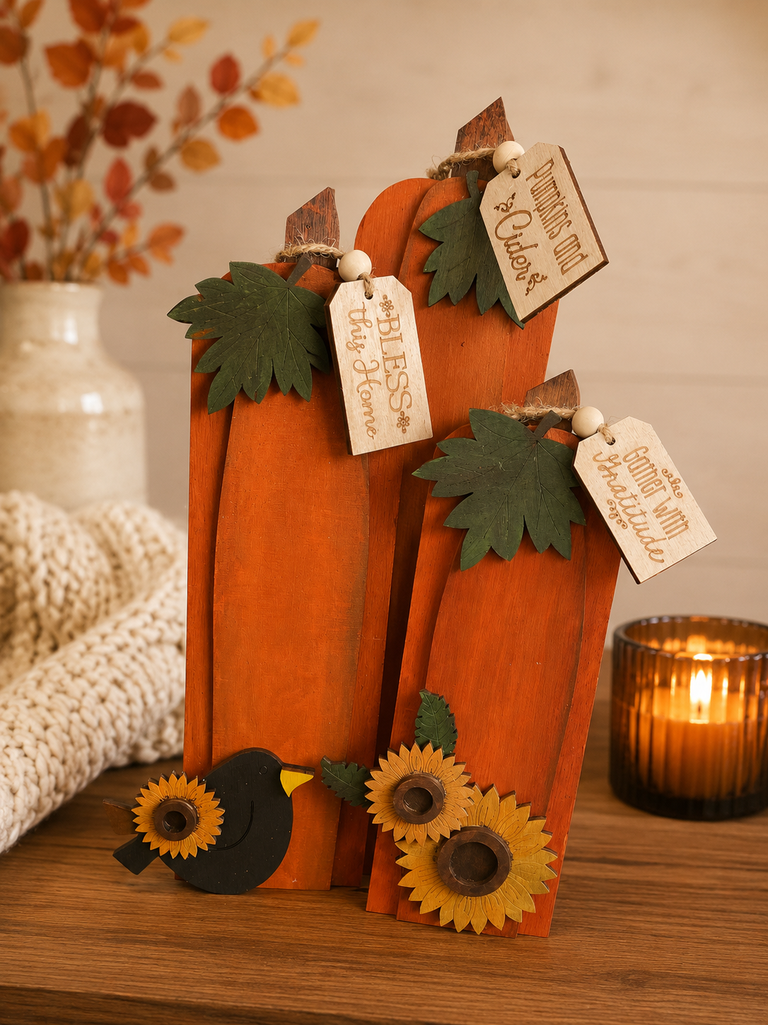 Harvest Pumpkin Trio
