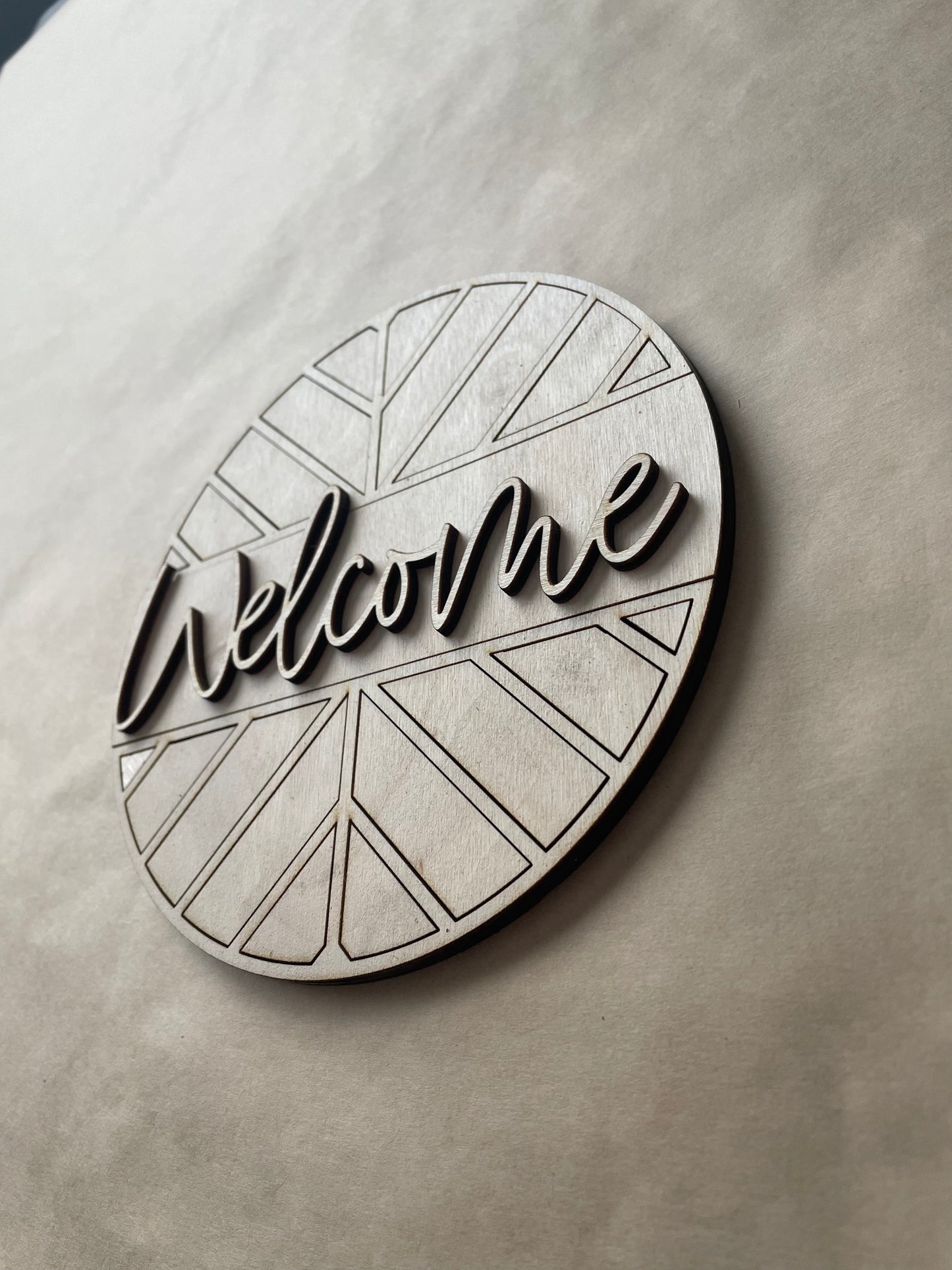 Creative Kit: Chevron Welcome Sign