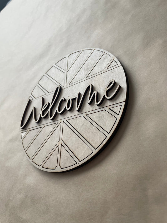 Creative Kit: Chevron Welcome Sign