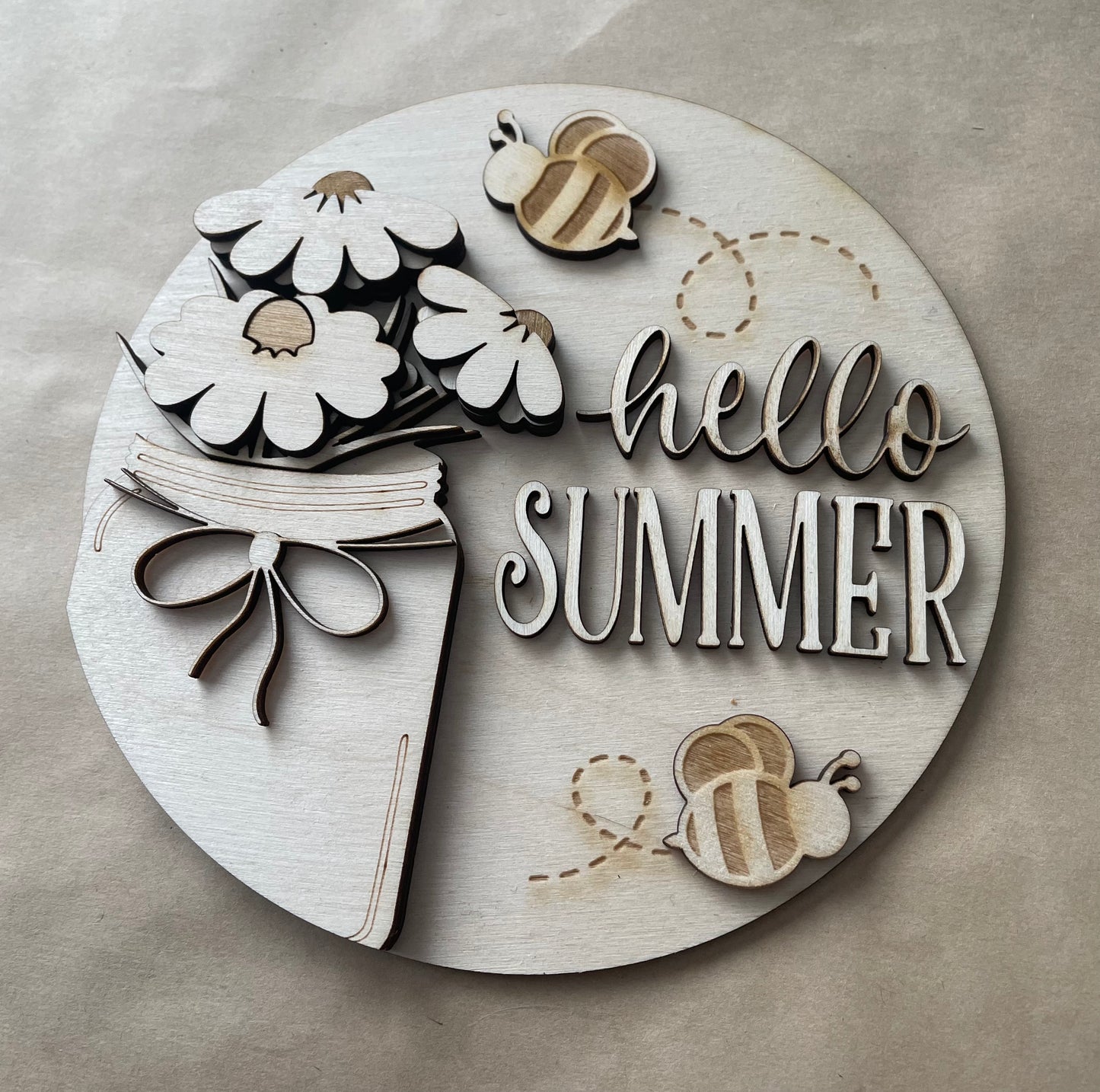 Creative Kit: Hello Summer Mason Jar