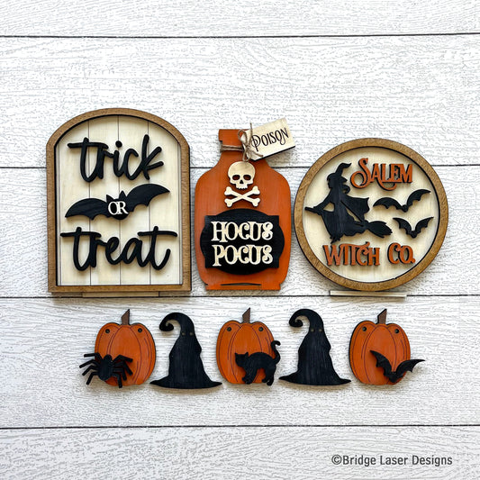 Interchangeable Bench: Halloween Set