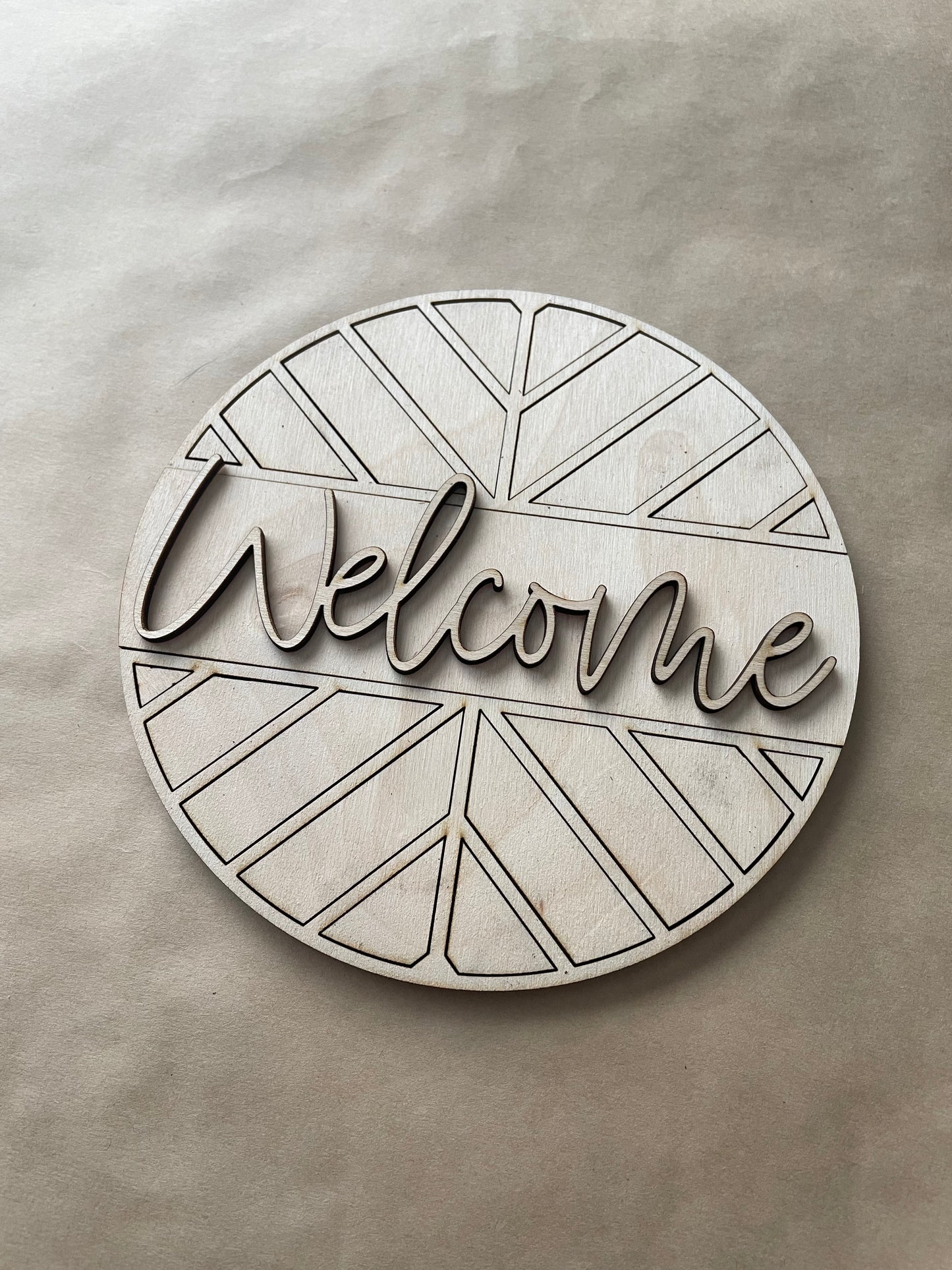 Creative Kit: Chevron Welcome Sign