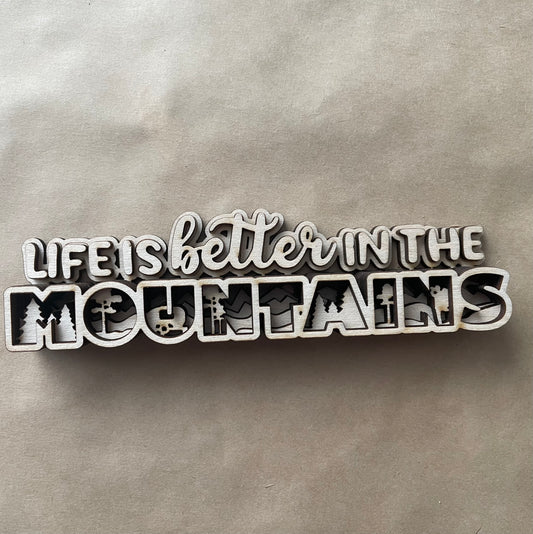 Creative Kit: Life is better in the Mountains
