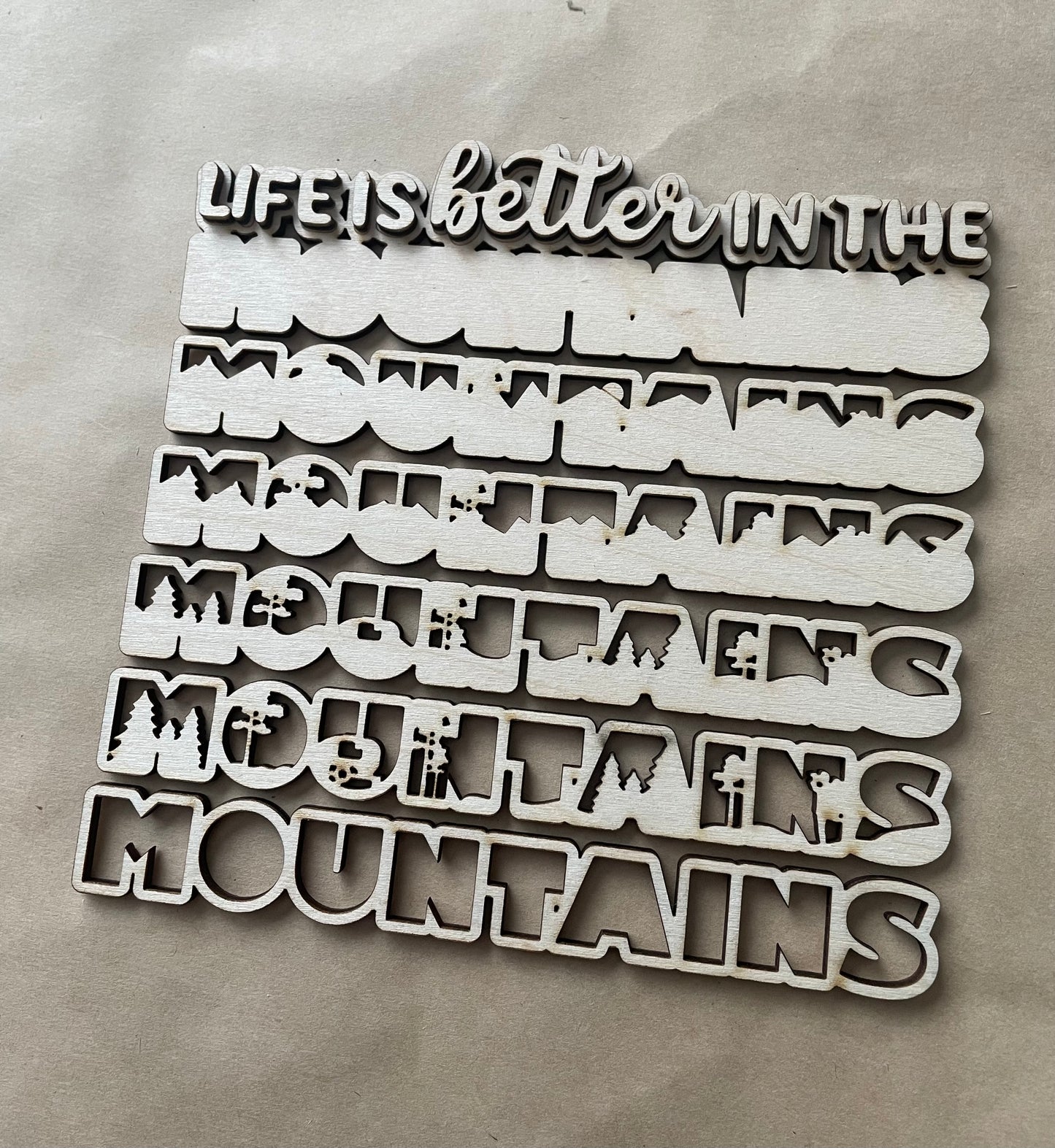 Creative Kit: Life is better in the Mountains