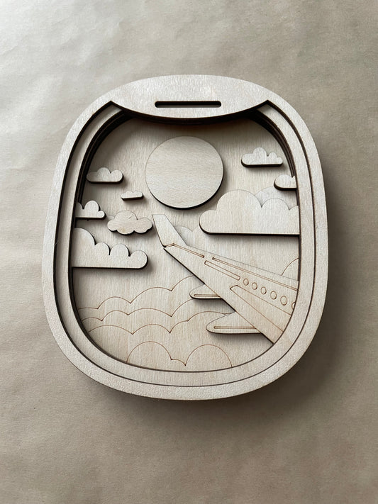 Creative Kit: Shadowbox Plane Window