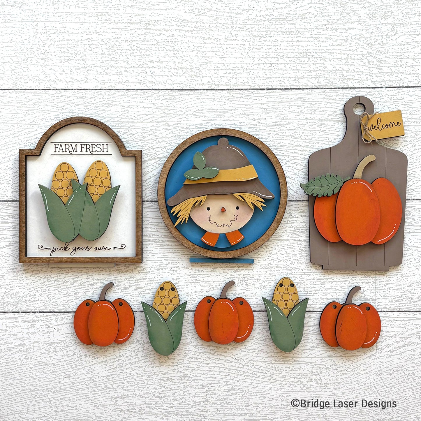 Interchangeable Bench: Scarecrow Set