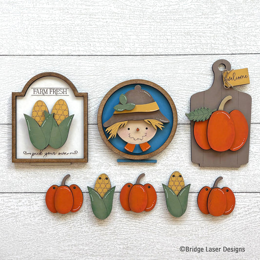 Interchangeable Bench: Scarecrow Set