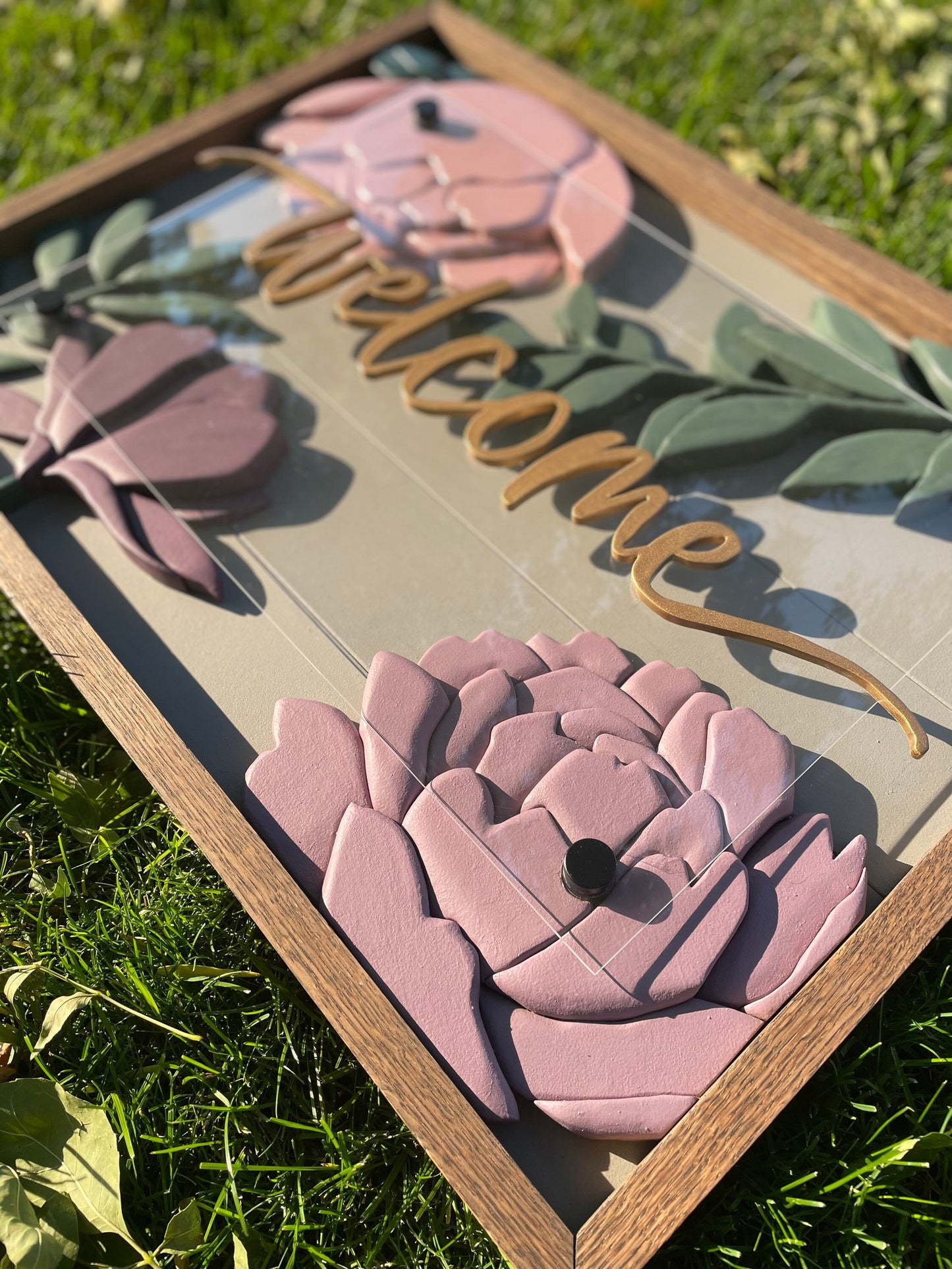 Indoor Welcome Sign | Floral Welcome Sign