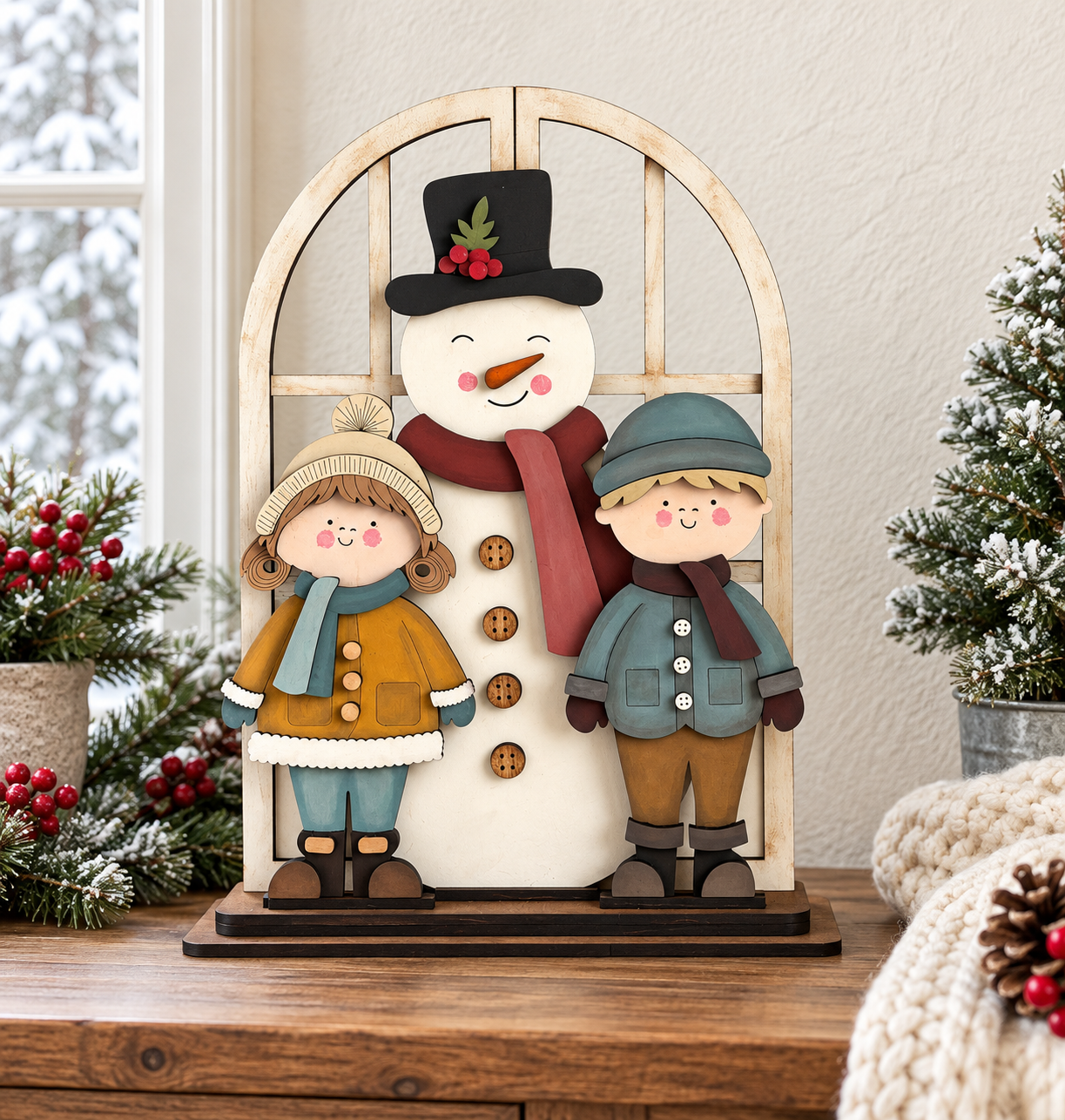 Snowman + Friends Trio